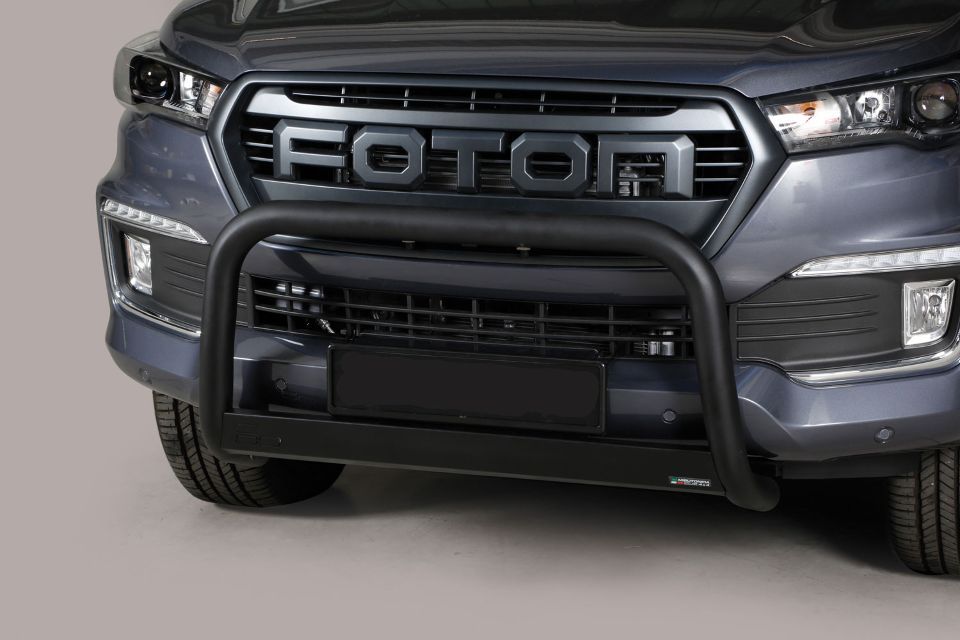Black bullbar Ø 63 mm suitable for Foton Tunland G7 (2023-)