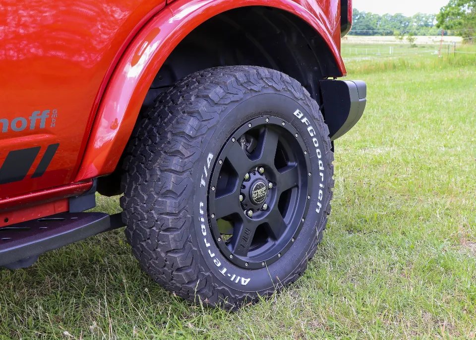 1x Alufelge W-TEC All Terrain 17" passend für Ford Bronco (2021-)