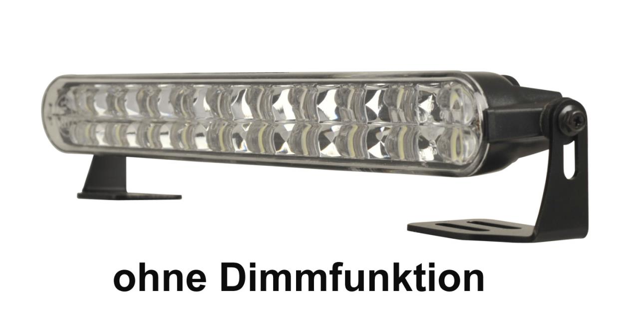 Universelles LED-Tagfahrlicht-Set länglich 220 mm ohne Dimmfunktion