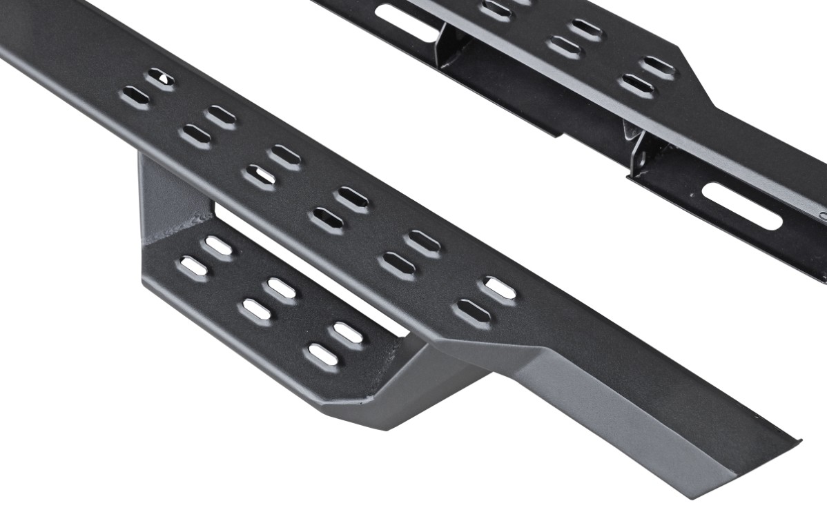 HSP schwarz matte Schwellerrohre Black Panther passend für Ford F150 (2015-)