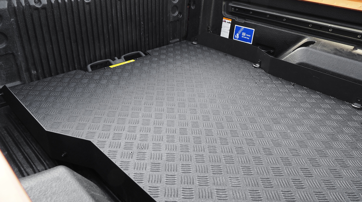 Produktbild: Pickup Ladeflächenauszug schwarz Alu
