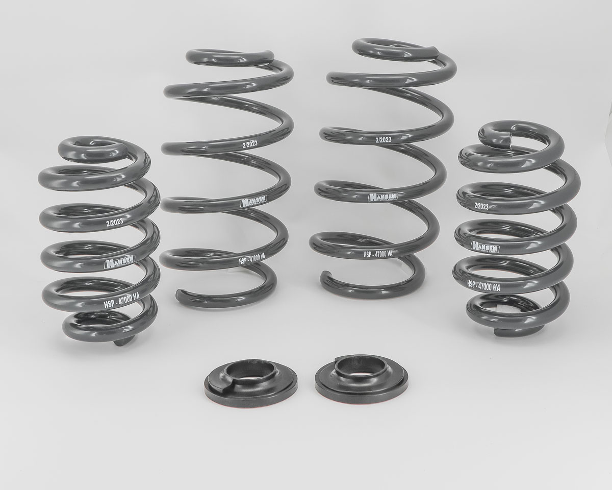 Hansen Styling Parts Höherlegungsfedern +40mm passend für VW T5 (2003-2015) & VW T6 (2015-2019)