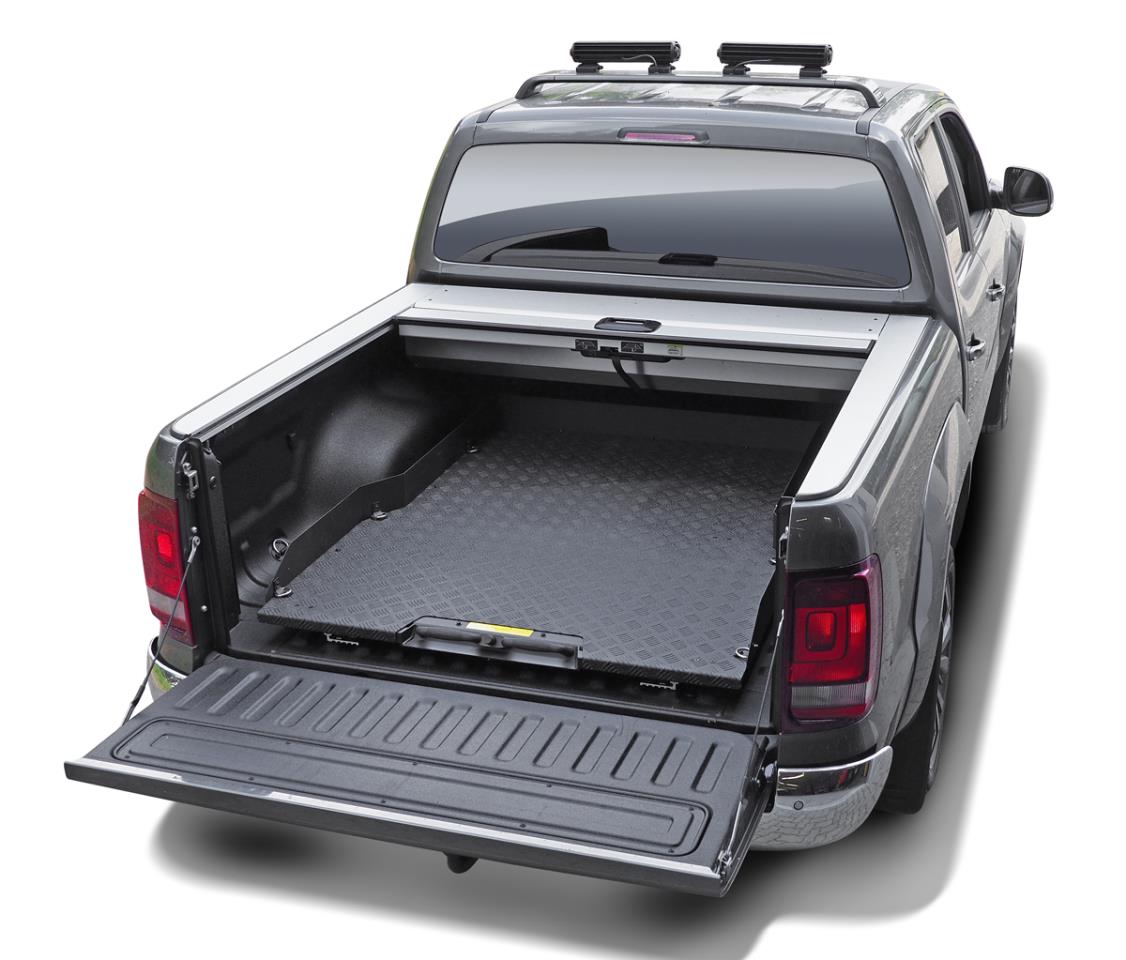 Produktbild: Pickup Ladeflächenauszug schwarz Alu