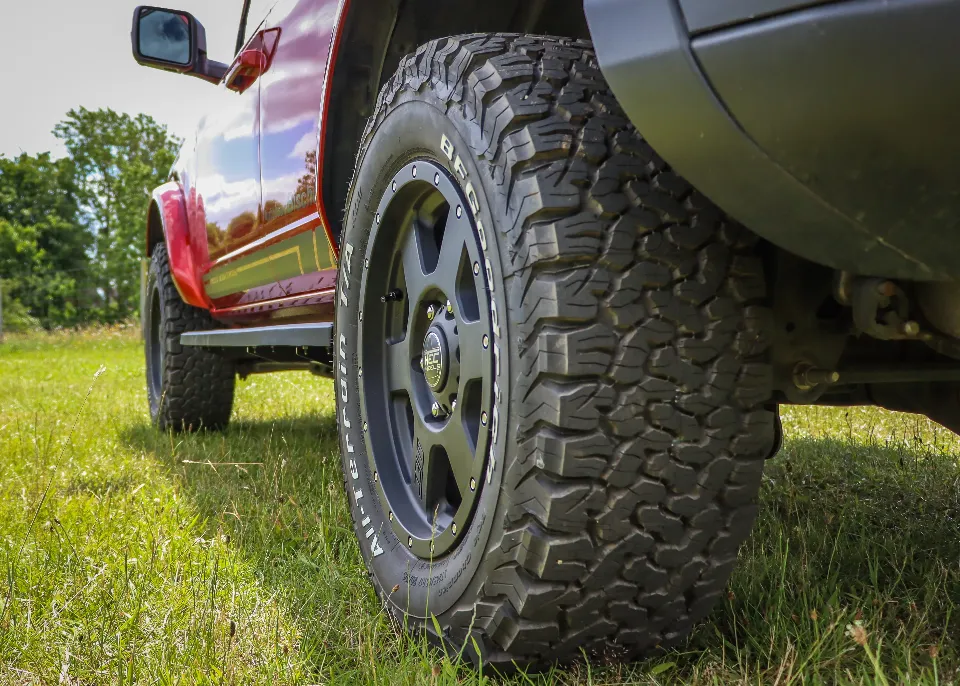 1x Alufelge W-TEC All Terrain 17" passend für Ford Bronco (2021-)