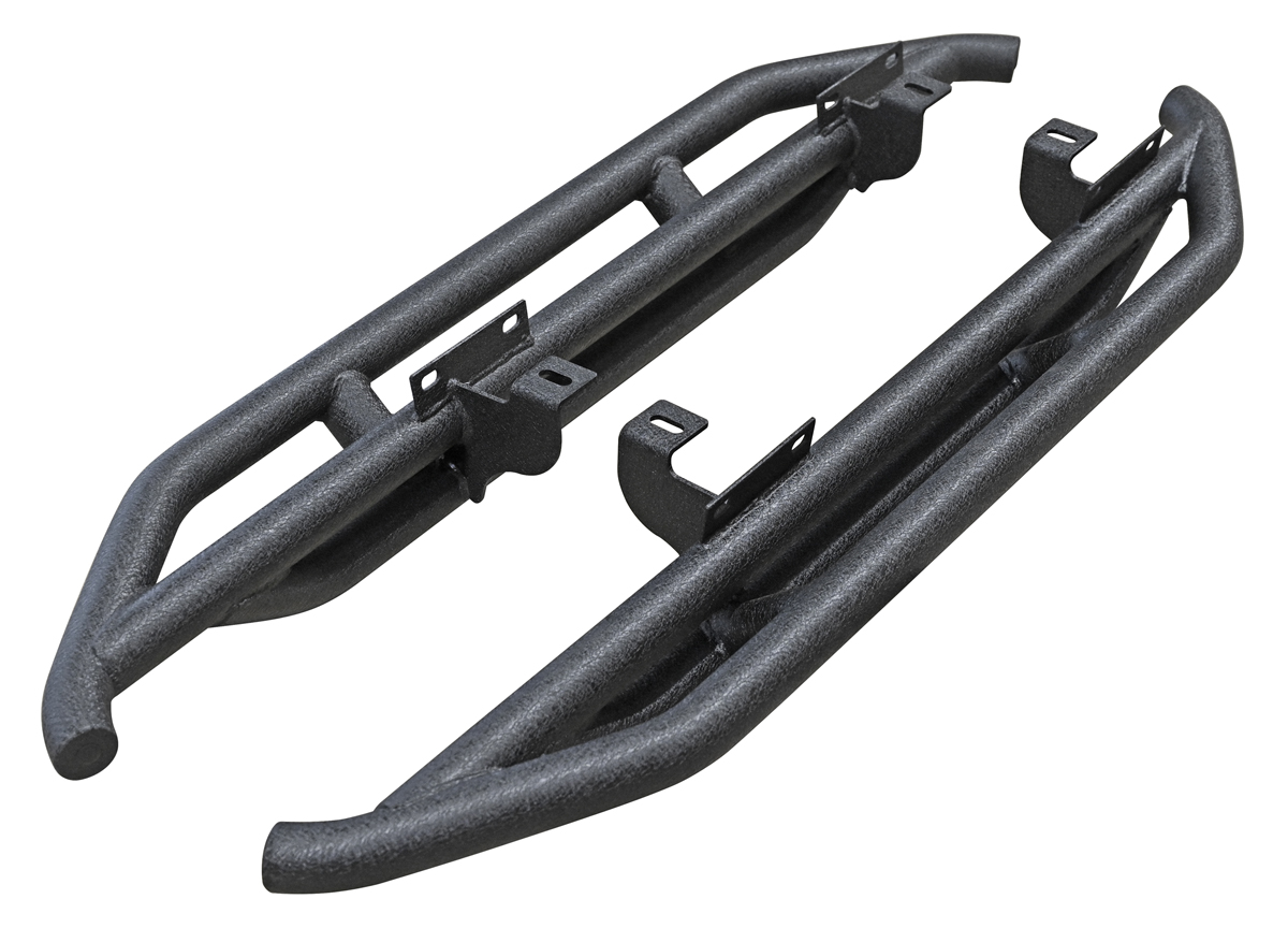 Black Rock Rails suitable for Jeep Wrangler JK 2-Doors (2007-2018)