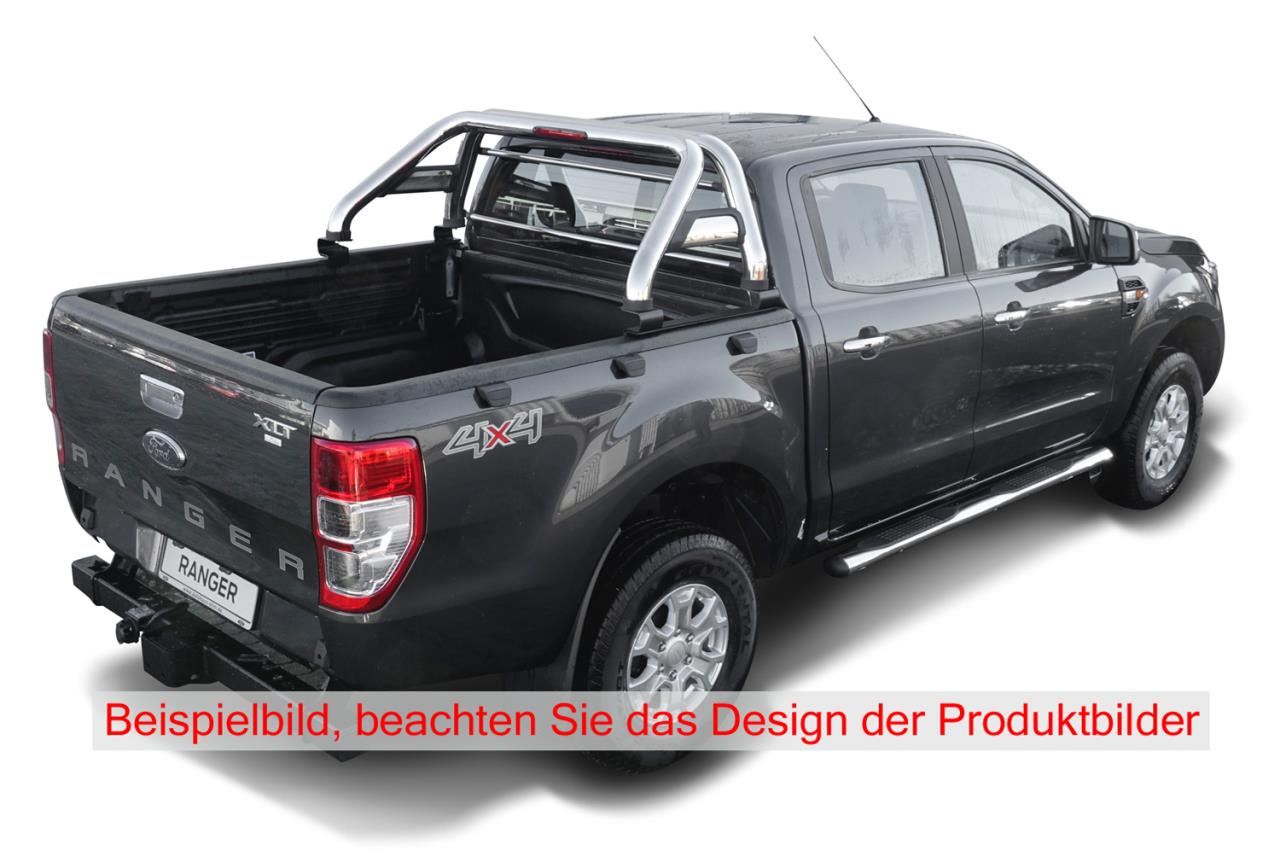 Edelstahl Überrollbügel passend für Ford Ranger (2012-2022) & Ranger Raptor (2019-2022)