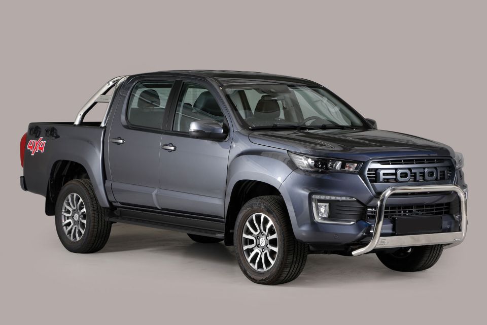 Stainless steel bullbar Ø 63 mm suitable for Foton Tunland G7 (2023-)