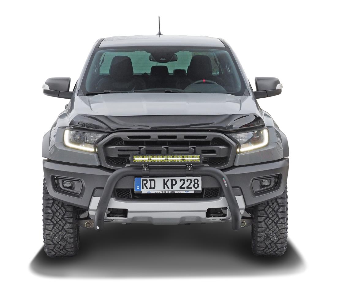 Schwarzer Frontschutzbügel passend für Ford Ranger Raptor (2019-2022)