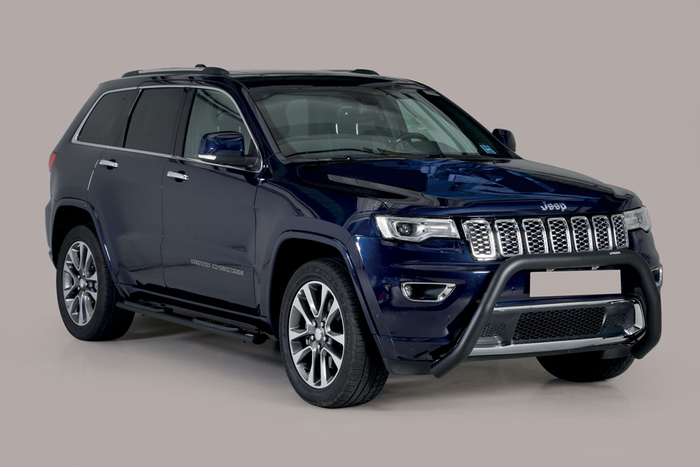 Schwarzer Frontschutzbügel passend für Jeep Grand Cherokee WK (2015-2020)