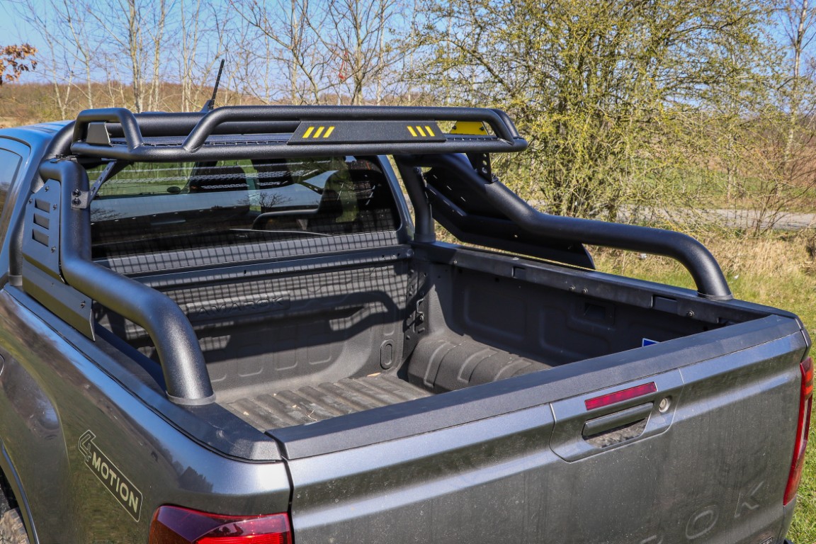HSP Black Stealth rollbar + mounting rails suitable for VW Amarok T1 (2023-)