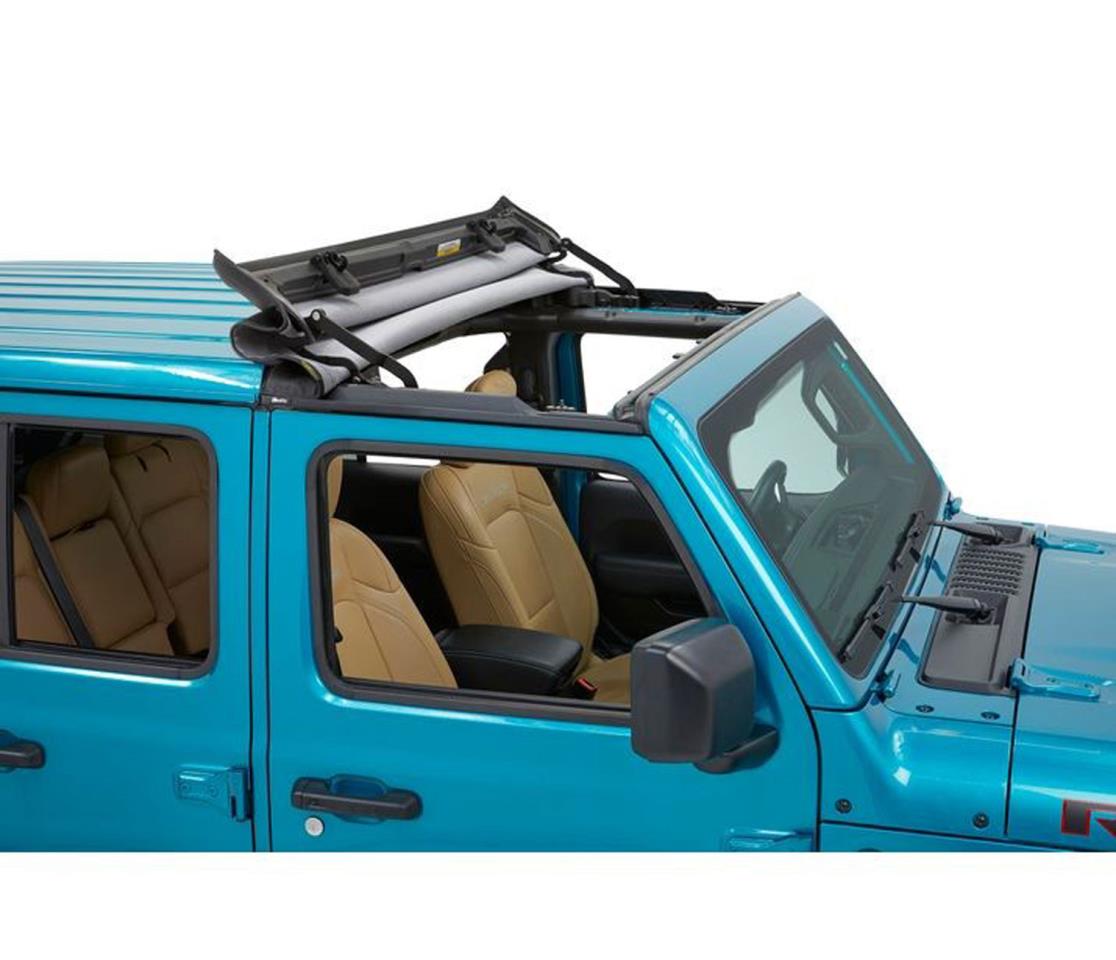 Bestop Sunrider Klappverdeck schwarz 52454-35 passend für Jeep Wrangler JL (2018-)