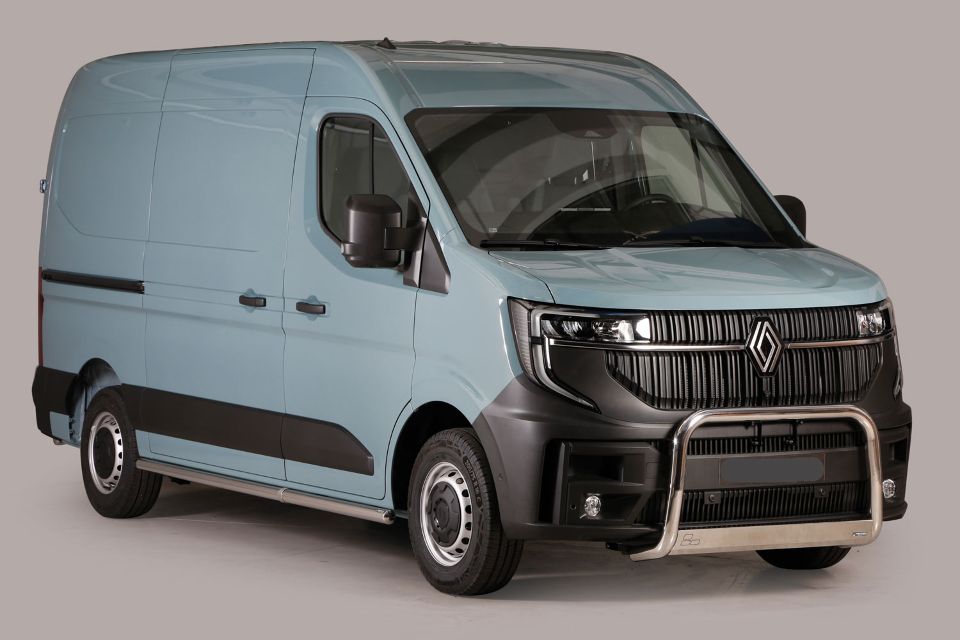 Stainless steel bullbar Ø 63 mm suitable for Renault Master (2024-)