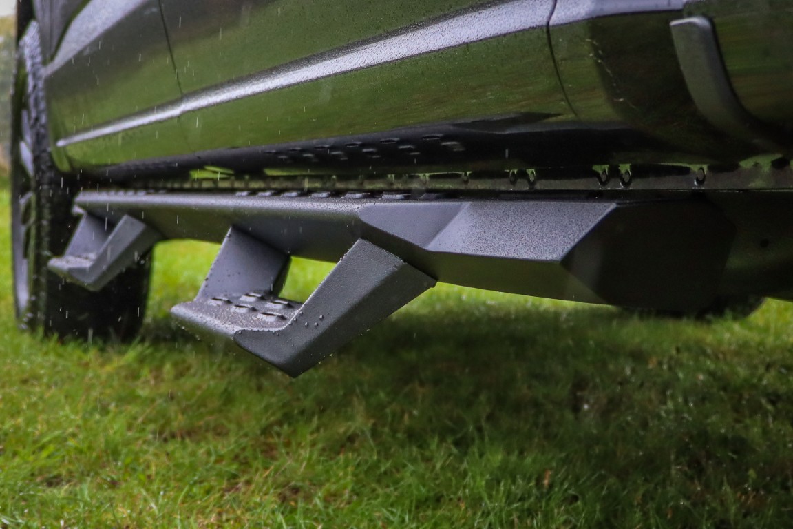 HSP schwarz matte Schwellerrohre Black Panther passend für Ford F150 (2015-)