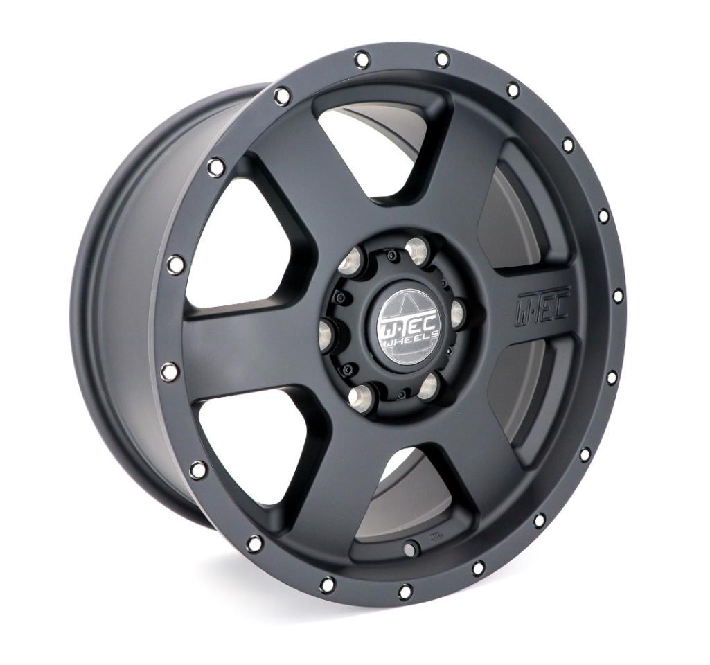 1x Alufelge W-TEC All Terrain 17" passend für Ford Bronco (2021-)