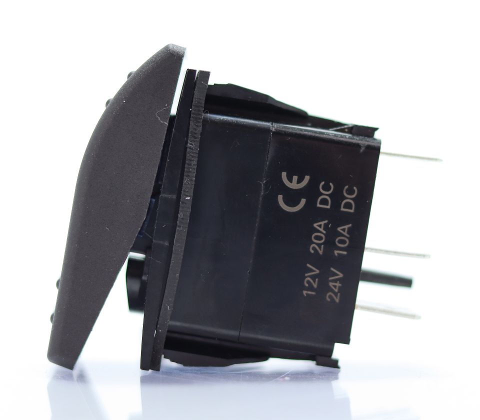 Euralight 5-pin illuminated toggle switch for auxiliary lights