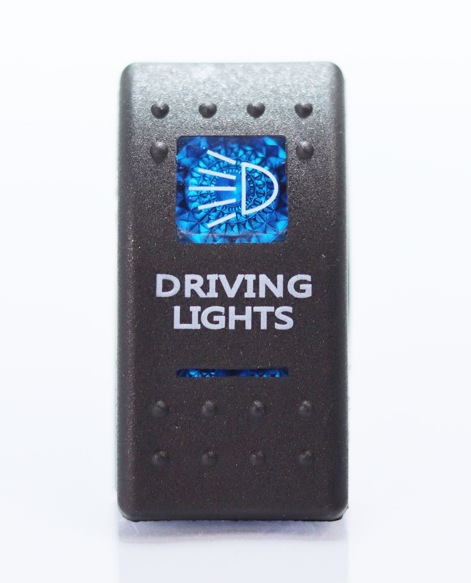 Euralight 5-pin illuminated toggle switch for auxiliary lights
