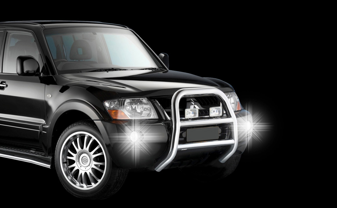 Tagfahrlichter ohne Dimmfunktion passend für Mitsubishi Pajero V60 (2003-2006)