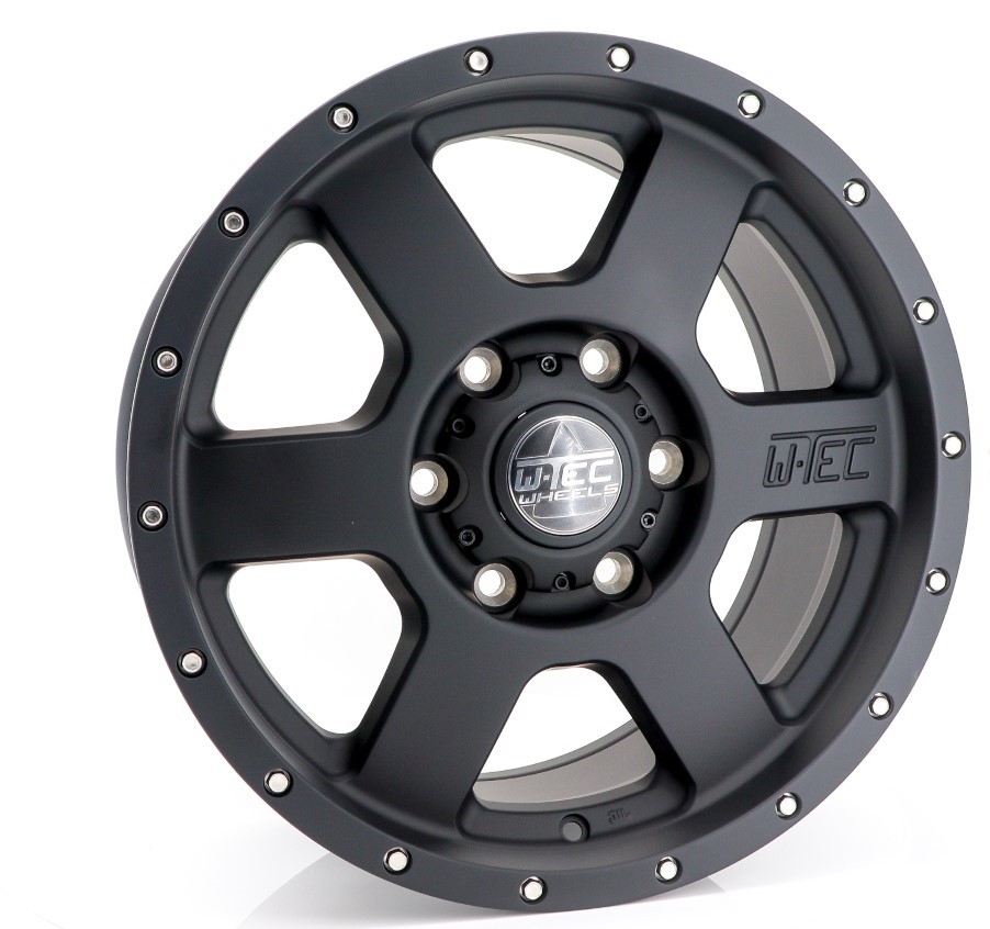 1x Alufelge W-TEC All Terrain 17" passend für Ford Bronco (2021-)