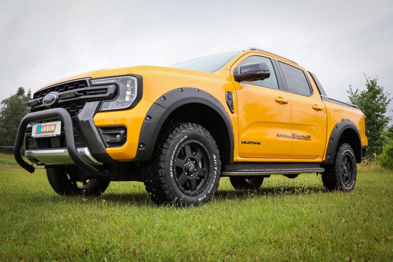 1x complete wheel W-TEC All Terrain 17" + 285/65 (121-S) General Grabber AT3 suitable for Ford Ranger (2012-2018)