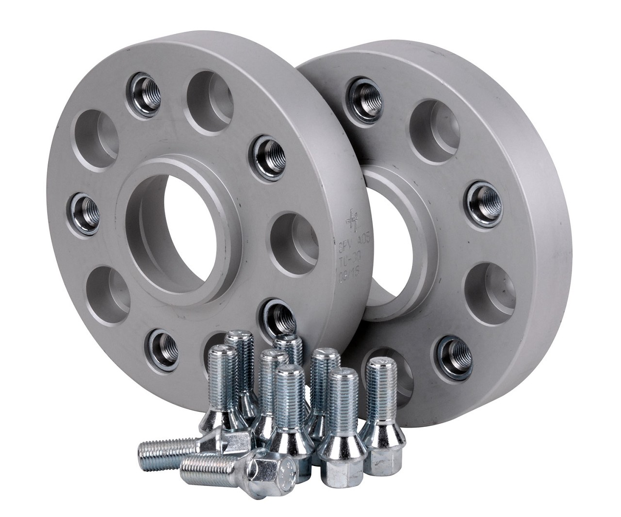 Hofmann aluminum wheel spacer 60mm (2x30mm) suitable for Audi Q7 Type 4L (2005-2015)
