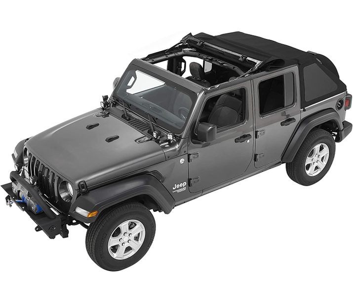 Bestop TrekTop NX schwarz 56863-35 passend für Jeep Wrangler JL (2018-) 4-Türer