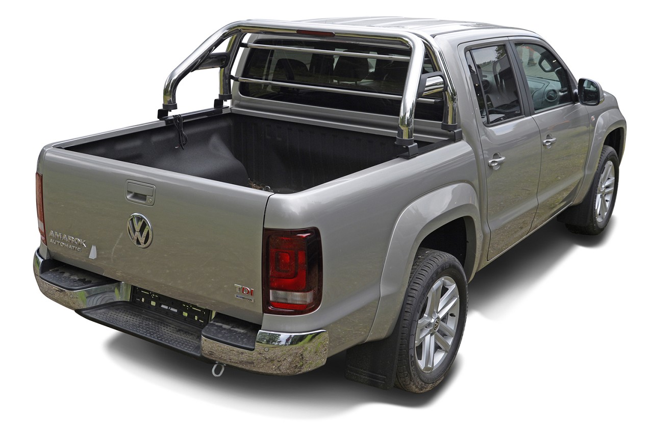 Edelstahl Überrollbügel passend für VW Amarok (2010-2020)