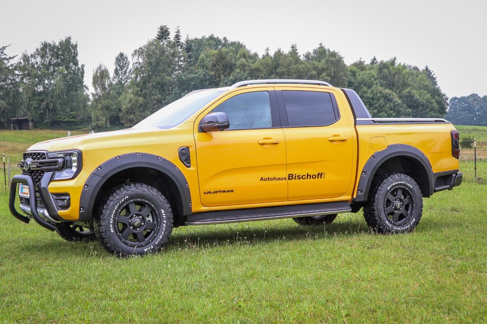 1x complete wheel W-TEC All Terrain 17" + 285/65 (121-S) General Grabber AT3 suitable for Ford Ranger (2012-2018)